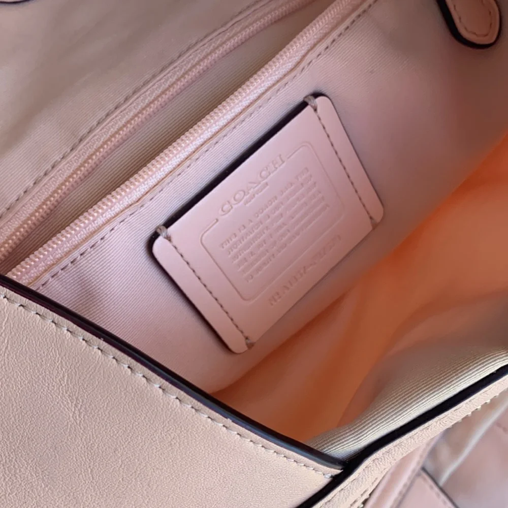 Coach signature satchel bag
